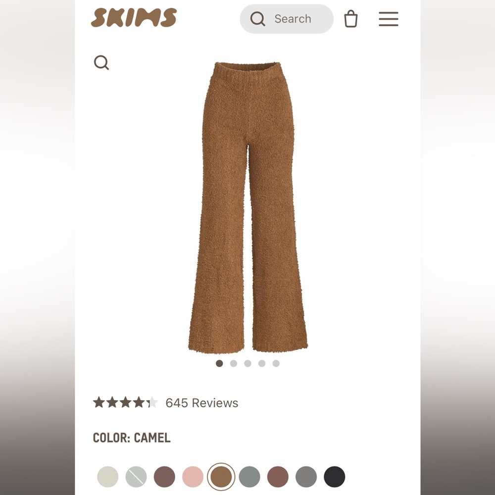 Skims Cozy Knit Pants